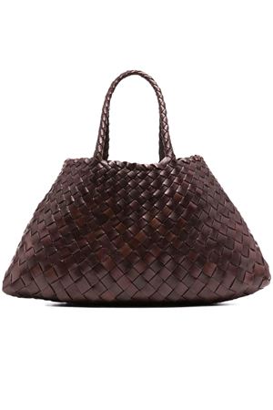 Burnt Brown Santa Croce small tote bag DRAGON DIFFUSION | 8893BRUCIATO